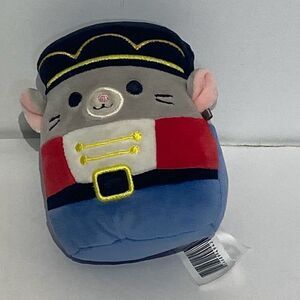 Squishmallows Kellytoy Multicolor Murray Mouse Nutcracker Stuffed Animal